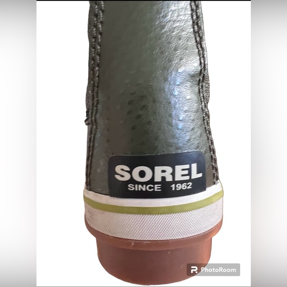 SOREL Women's TOFINO II Waterproof Snow Boots Peatmoss/Black NL2333-213 SIZE 8 - Picture 11 of 14